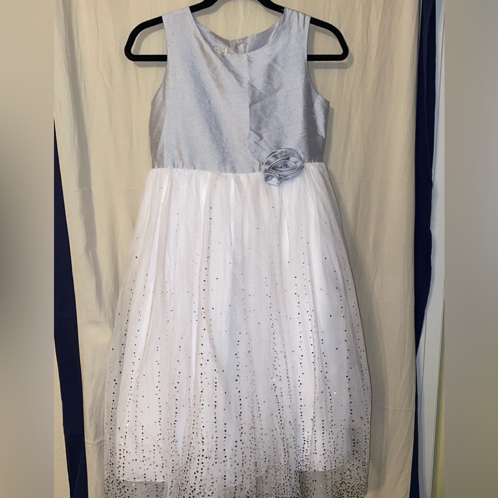 Marmelatta girls took dress with glitter.  Sz 14 like new.